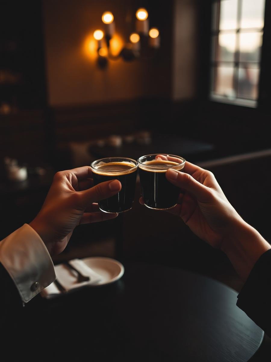 Momento com café: Encontro com amigos